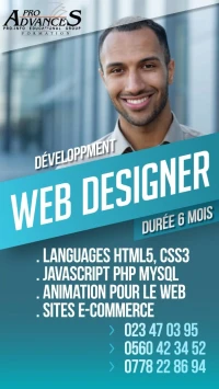 Formation: Web Design et Développement  