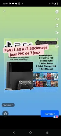 Clonage jeux ps4