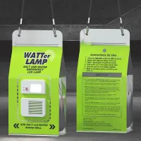 lampe à L'eau et sel sans charge 4,200 دج