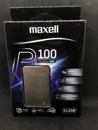 DISQUE DUR SSD EXTERNE MAXELL 512GO  USB3.2 TYPE C 