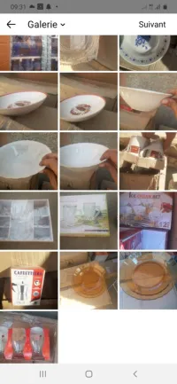 صحون وادوات الطبخ
