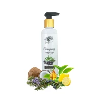 Shampoing à l'huile de cade Tonique cheveux Antipelliculaire 100% naturelle 200 ml.