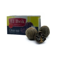 Tisane de Citron noire en sachets infusions 25 sachets de 1.5g