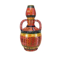 Bouteille Eau Argile Artisanale  Haute Finition