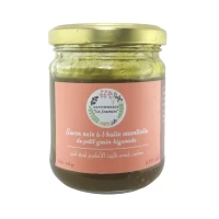 Savon Beldi Noir à l'Huile Essentielle de Petit Grain Bigarade 150Gr