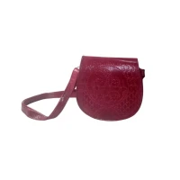 Sac épaule traditionnel fait main par des artisans de Tamanrasset 16*15*9.5 cm