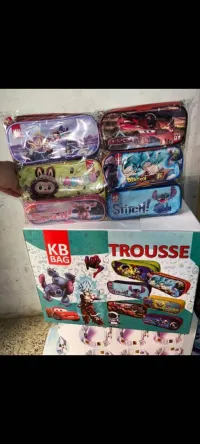 TROUSSE SCOLAIRE AVEC MOTIF