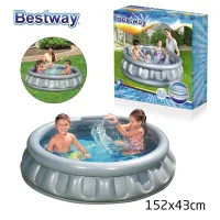 حوض السباحة للأطفال قابل للنفخ Piscine Gonflable Ronde Pour Enfants 152 x 43 cm Bestway