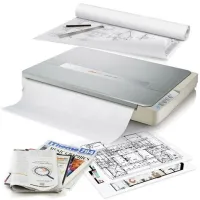 SCANNER A3 Plustek OPTICSLIM 1180 Résolution 1200 dpi sans ADF USB 2.0 Scanner à plat
