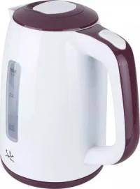BOUILLOIRE JATA 1.7L / 2200W BLANC ET ROUGE - HA717