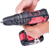 Visseuse et Perceuse à Percussion double Batterie 20V Worcraft