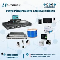 Vente d'équipements CAMERA ET réseau