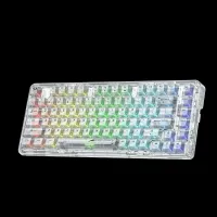 CLAVIER REDRAGON K649 RGB ELF PRO WIRELESS CRYSTAL 75%