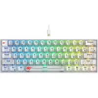CLAVIER HAVIT KB903L TRANSPARENT