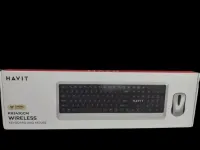 COMBO CLAVIER SOURIS SANS FIL HAVIT 243GCM