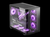 BOITIER MARS GAMING MC FUSION BLACK