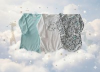 ملابس-absorba-pack-de-3-bodies-mes-amis-les-animaux-bleu-et-blanc-produit-original-الجزائر-وسط