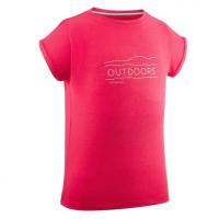 hauts-et-t-shirts-decathlon-shirt-fille-de-randonnee-mh100-rose-alger-centre-algerie