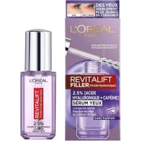 L'Oreal Paris Sérum Contour des Yeux - Anti-Rides - Revitalift Filler -Anti-Poches & Anti-Cernes -it
