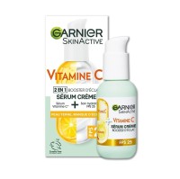 العناية-بالوجه-serum-garnier-creme-skin-active-booster-declat-2-en-1-hydratation-72h-fps-25vitamine-c-agrumes-pour-peaux-ternes-manque-50-ml-produit-dorigine-الجزائر-وسط