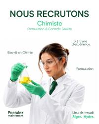 صناعة-و-إنتاج-chimiste-conception-de-formules-controle-qualite-الجزائر-وسط