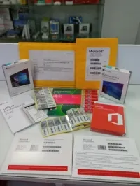 Étiquettes coffret Microsoft office 2021 et 2024 windows 11 / 10   