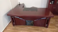 bureau directionnel avec retour et caisson