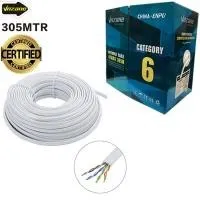 Cable Reseau Vnzane ( Certifié ) 0.5mm CCA CAT6 FTP 305M (Im)