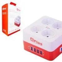 MULTIPRISE APLUS 4sortie + 4usb