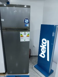 Refregerateur Beko 400 L De-Frost RDSE450K20S ( Gris - Blanc)