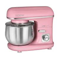 Robot Pétrin Multifonction 5L 1100W Rétro Pink - Clatronic 