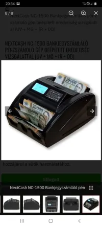 compteuse de billet