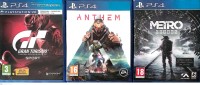 ألعاب-فيديو-lot-de-3-jeux-ps4-anthem-gran-turismo-sport-metro-exodus-شوفالي-الجزائر