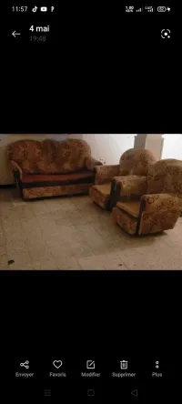 Vente salon fauteuil 