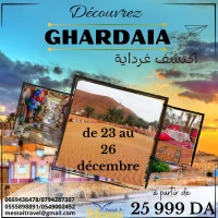 Envie de découvrir la magie de Ghardaïa
