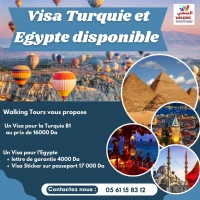 VISA TURQUIE ET EGYPTE