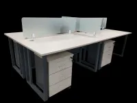 poste de travail salle en  blanche