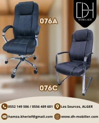 Ensemble chaise directionel +chaise visiteur 