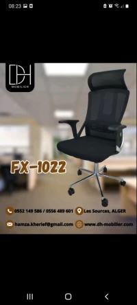 Chaise opérateur enfilé avec repose-tête