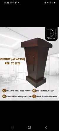 pupitre 60/60/1m30