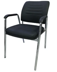 Chaise pour visiteur avec accoudoirs 