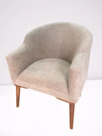 Chaise Chauffeuse Scandinave teinte neutre