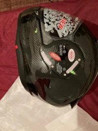 Casque moto roof Ro200 Carbon black panther 