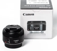 Objectif CANON EF 50MM F/1.8 STM - Lens Pour Monture EF Portrait Reportage
