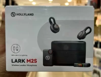 HOLLYLAND LARK M2S COMBO - MICROPHONE SANS FIL - ULTRA-C - 2TX + 1RX + RX CAMERA - 2,4 GHZ - BLACK