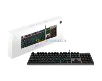 MSI FORGE GK310 - CLAVIER GAMING RGB - RED SWITCH - QWERTY - Rétroéclairé - USB - BLACK