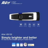 webcam-videoconference-aver-vb130-camera-4k-zoom4x-smartframe-speakers-plug-play-5-mics-stop-bruit-rj45-kouba-alger-algerie