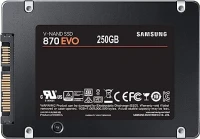 SAMSUNG 870 EVO 250 Go - 2,5 POUCES, SATA 6G - Vitesses Jusqu'à 560 Mo/S
