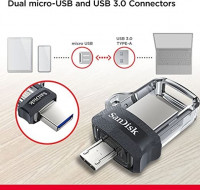 reseau-connexion-sandisk-128-go-ultra-dual-drive-m30-pour-appareils-android-microusb-usb-30-kouba-alger-algerie