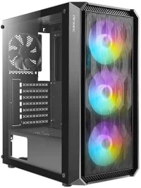 ANTEC NX292 ATX BOÎTIER MOYENNE TOUR PANNEAU LATÉRAL EN VERRE TREMPÉ RGB BLACK